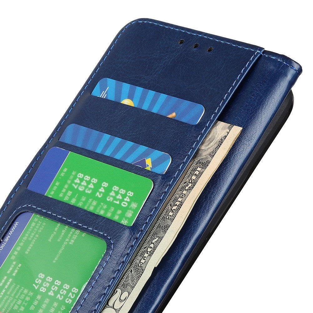 EIDERWOOD Motorola Moto G06 Kunstlæder Flipcover med Pung - Blå
