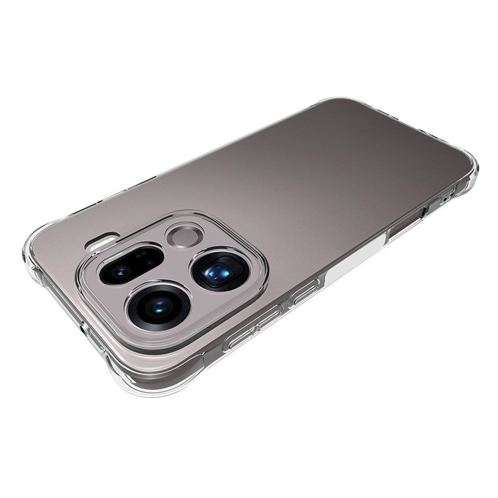 OPPO Find X9 Pro EIDERWOOD Fleksibelt Plast Bagside Cover m. Stødabsorberende Hjørner - Gennemsigtig