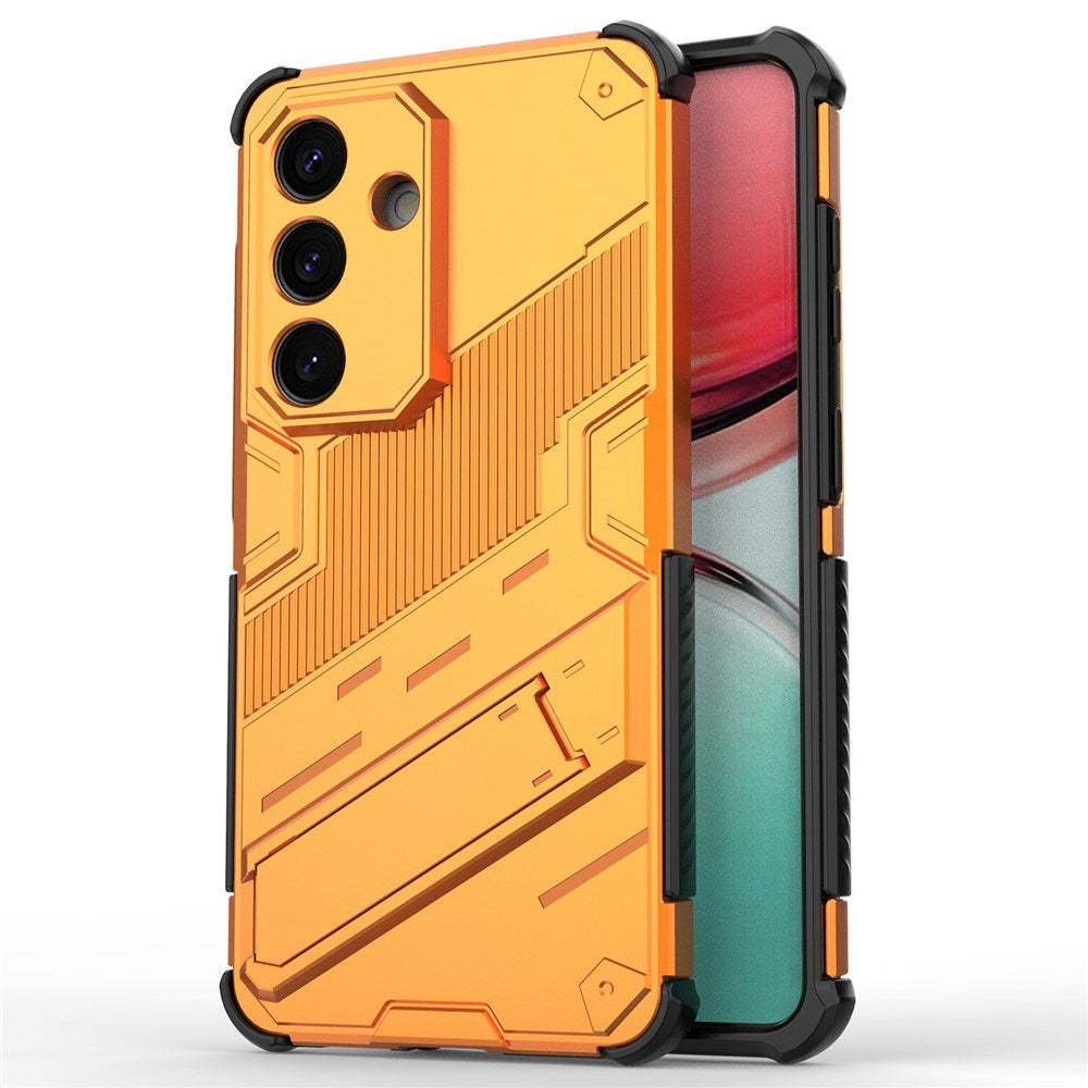 EIDERWOOD Samsung Galaxy S26 Hybrid Håndværker Bagside Cover - Kickstand - Orange