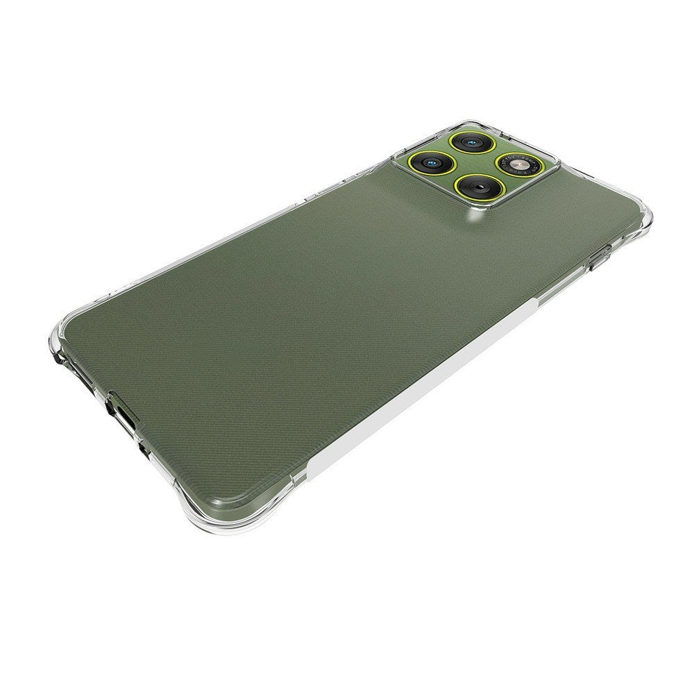 EIDERWOOD Motorola Edge 70 Plastik Mobil Cover m. Stødabsorberende Hjørner - Gennemsigtig