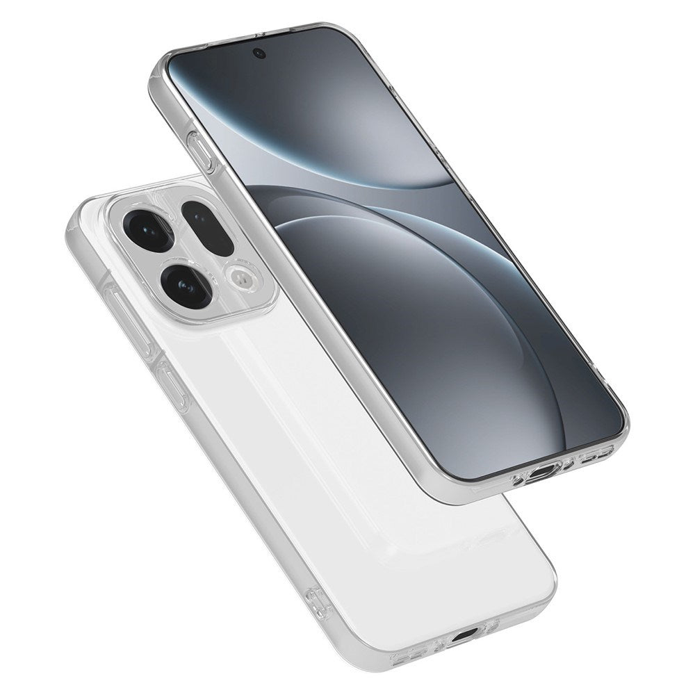 OPPO Find X9 EIDERWOOD Fleksibelt Plastik Mobil Cover - Gennemsigtig