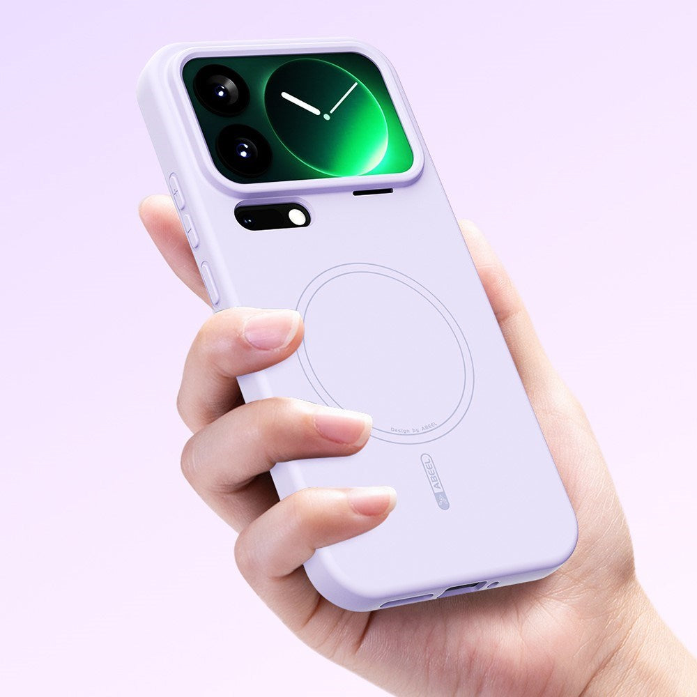 Xiaomi 17 Pro Silikone Mobil Cover - MagSafe Kompatibel - Blå