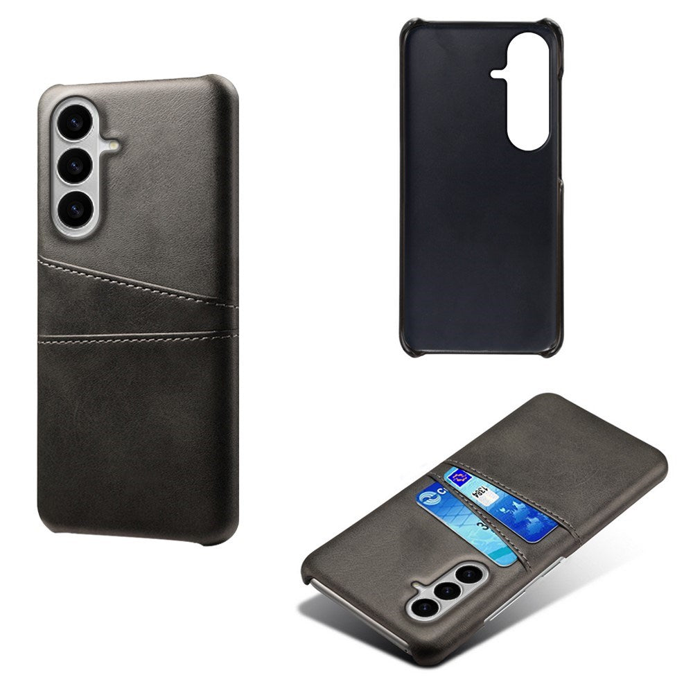 EIDERWOOD Samsung Galaxy S26 Kunstlæder Bagside Cover m. Kortholder - Sort