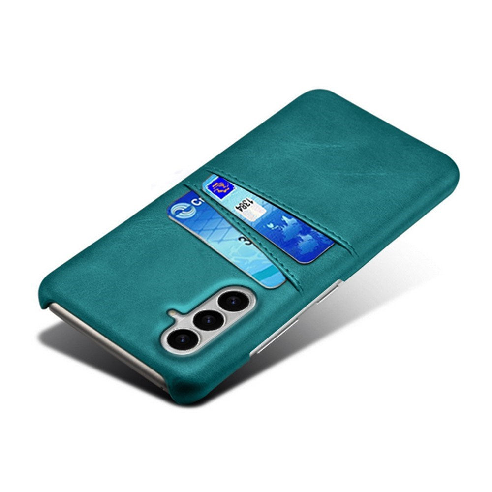 EIDERWOOD Samsung Galaxy S26 Kunstlæder Bagside Cover m. Kortholder - Grøn