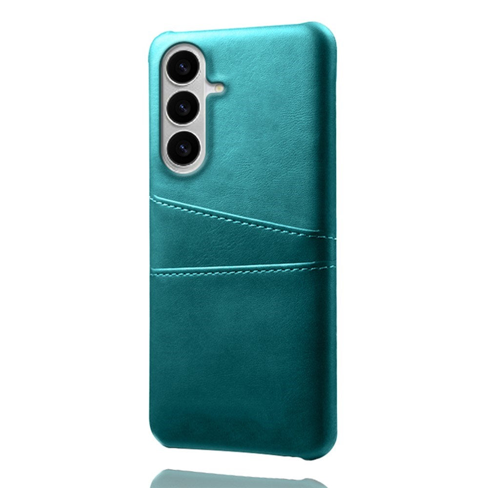 EIDERWOOD Samsung Galaxy S26 Kunstlæder Bagside Cover m. Kortholder - Grøn