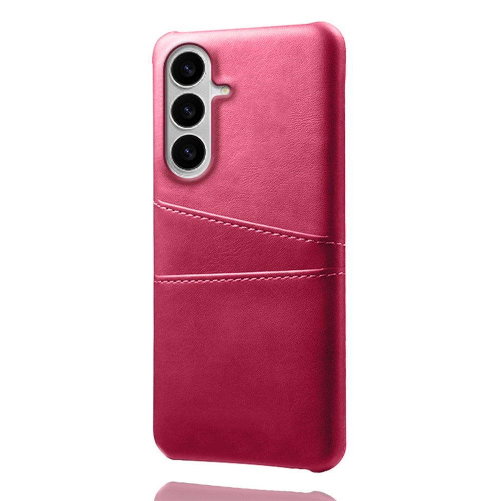 EIDERWOOD Samsung Galaxy S26 Kunstlæder Bagside Cover m. Kortholder - Pink