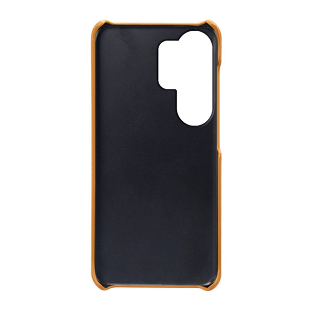 EIDERWOOD Samsung Galaxy S26 Ultra Kunstlæder Bagside Cover m. Kortholder - Orange