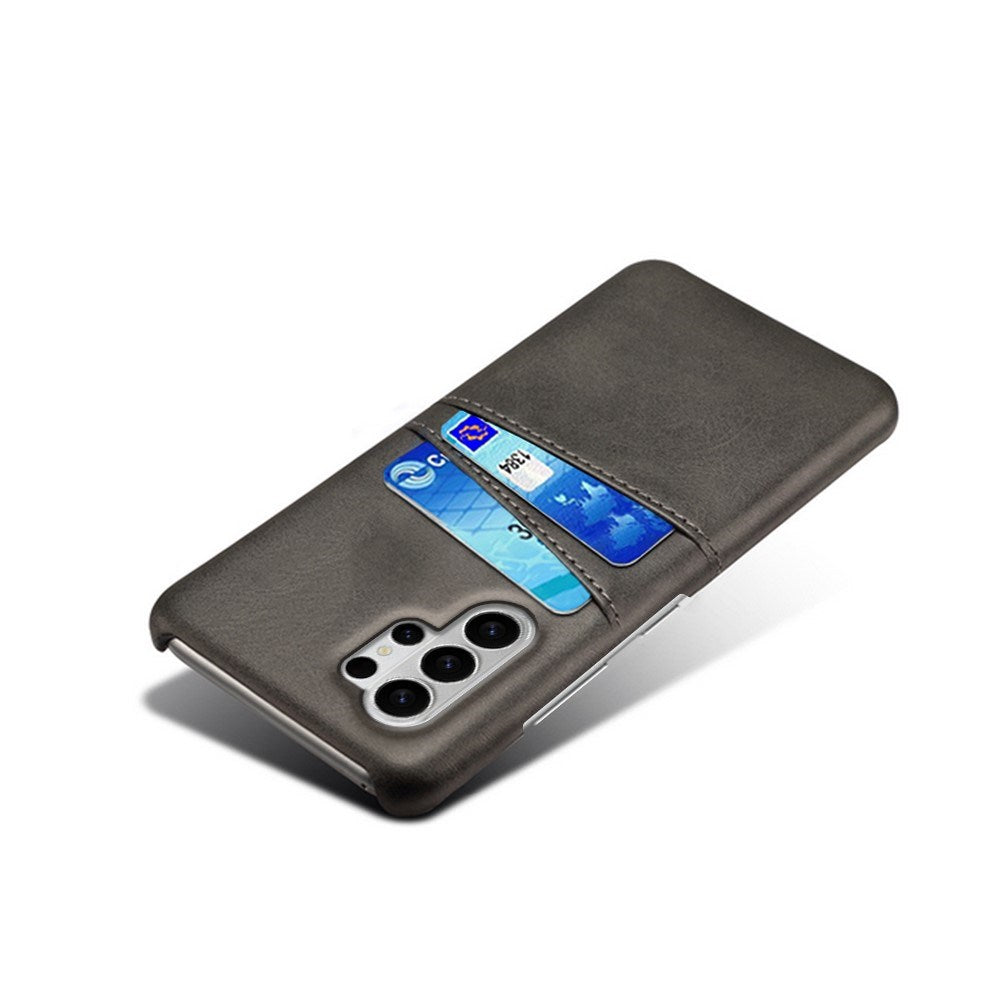EIDERWOOD Samsung Galaxy S26 Ultra Kunstlæder Bagside Cover m. Kortholder - Sort
