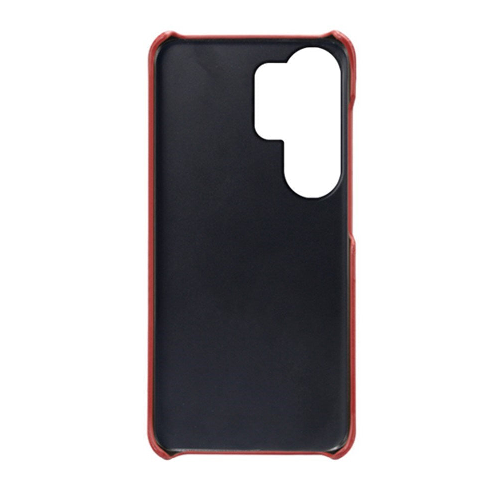 EIDERWOOD Samsung Galaxy S26 Ultra Kunstlæder Bagside Cover m. Kortholder - Rød