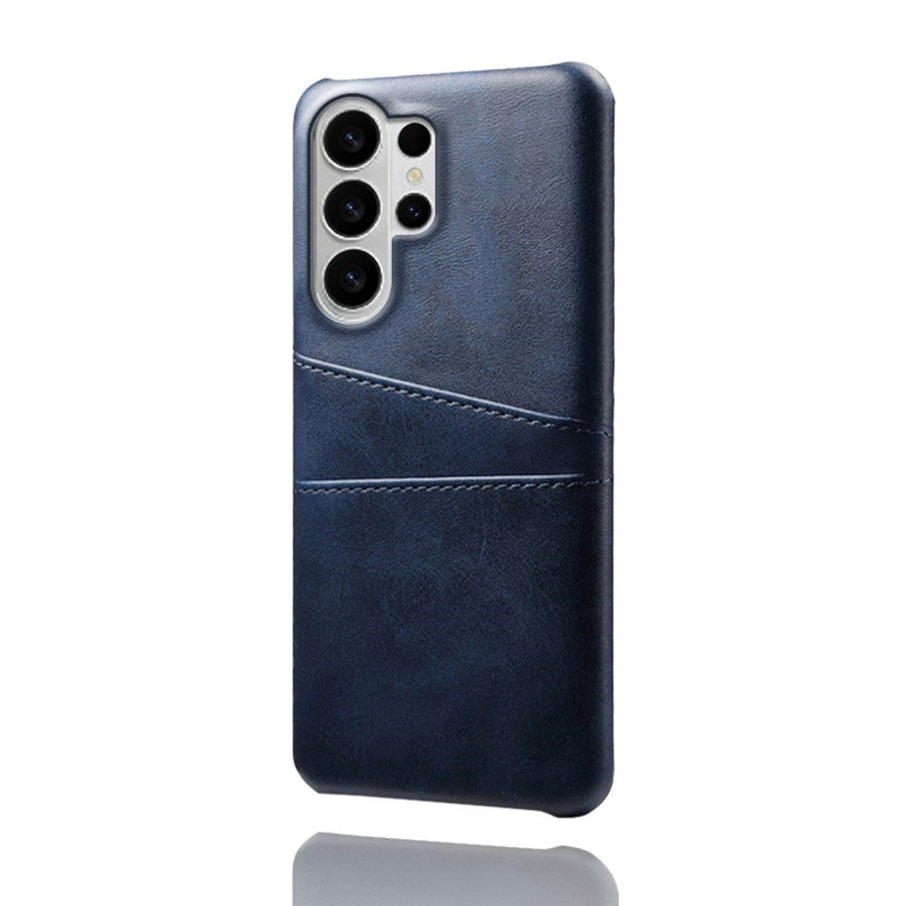 EIDERWOOD Samsung Galaxy S26 Ultra Kunstlæder Bagside Cover m. Kortholder - Blå