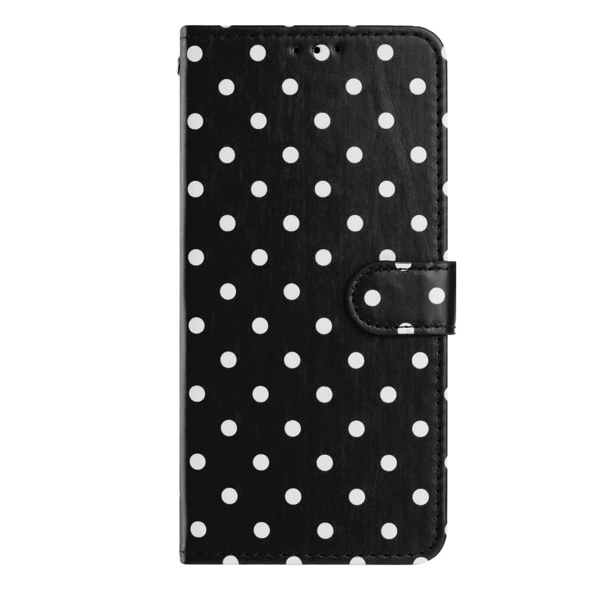 EIDERWOOD Xiaomi 17 Pro Max Kunstlæder Flip Mobil Cover m. Polka Design - Sort
