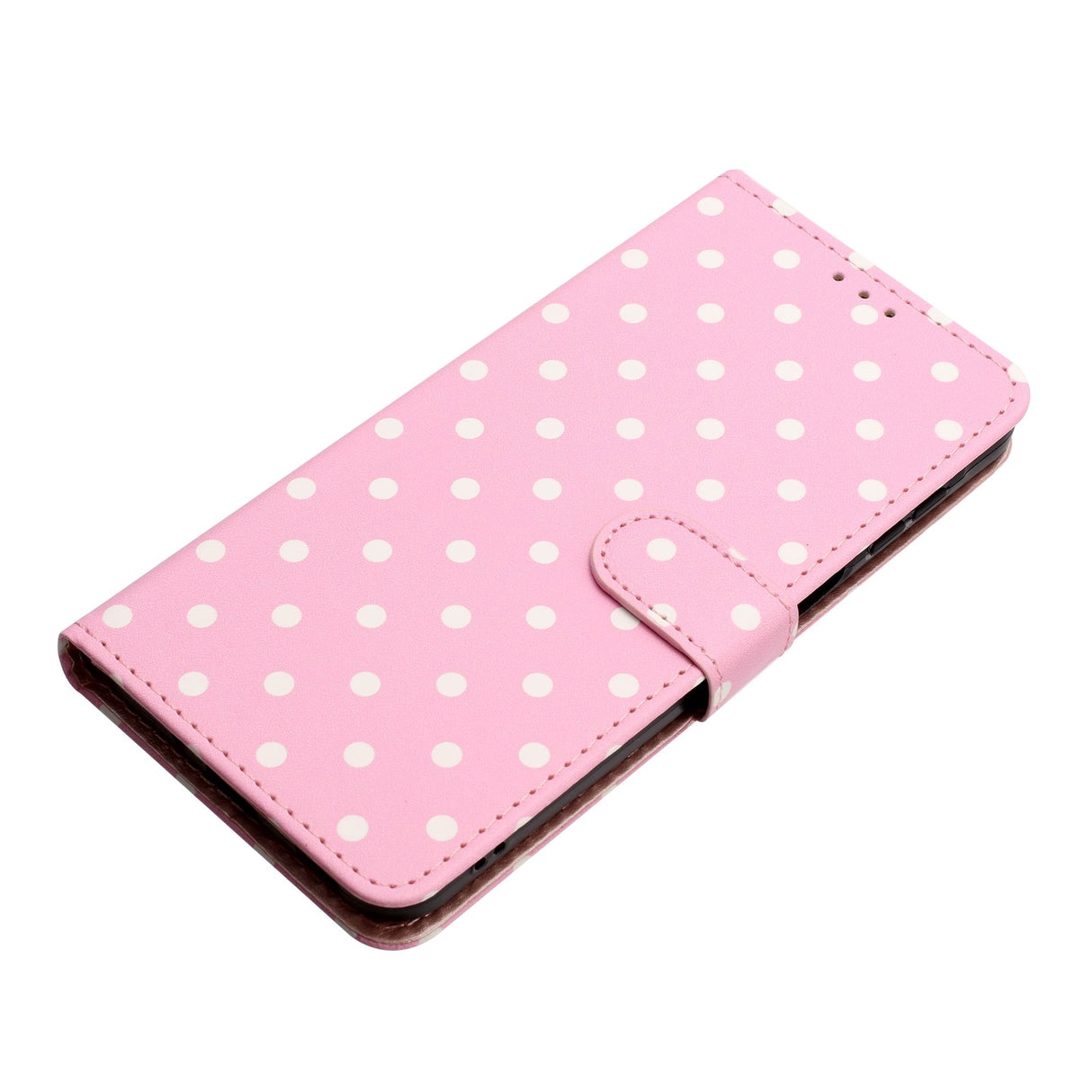 EIDERWOOD Xiaomi 17 Pro Max Kunstlæder Flip Mobil Cover m. Polka Design - Lyserød