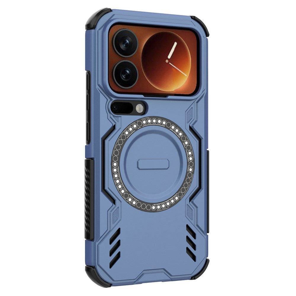 EIDERWOOD Xiaomi 17 Pro Håndværker Hybrid Mobil Cover m. Varmeafledning - Blå