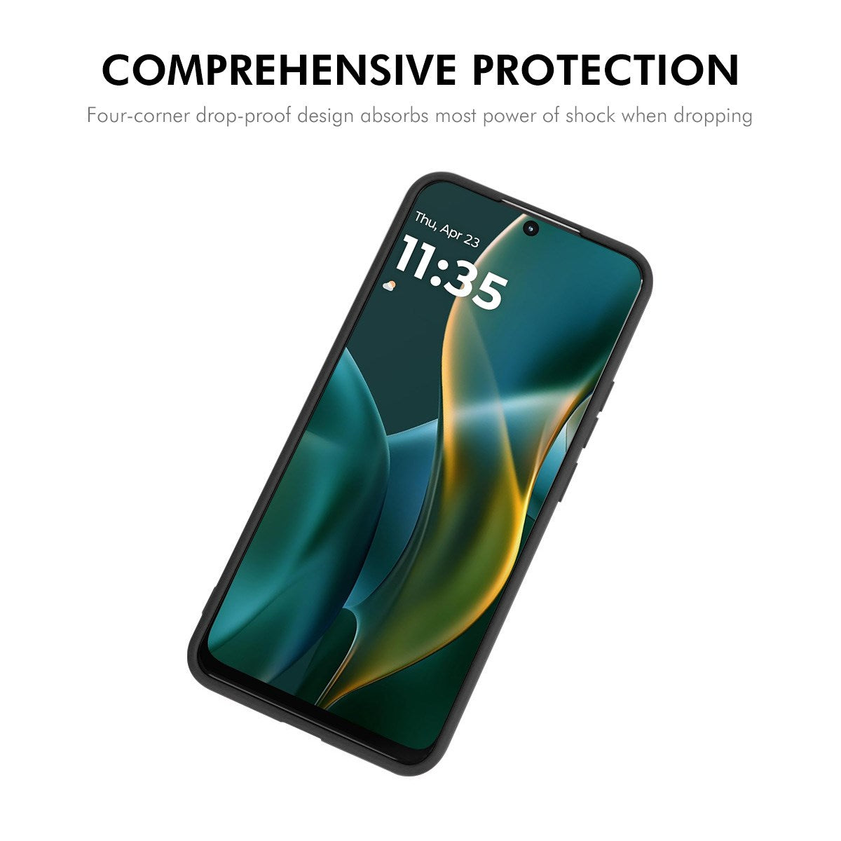 Motorola Moto G06 / G06 Power ENKAY Silikone Mobil Cover - Mørkegrøn
