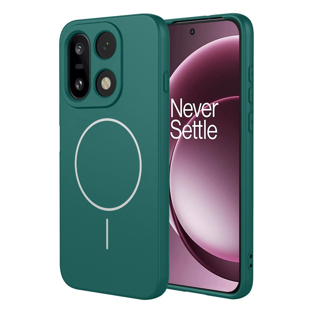 EIDERWOOD OnePlus 15 Fleksibelt Plast Mobil Cover - MagSafe Kompatibel - Grøn