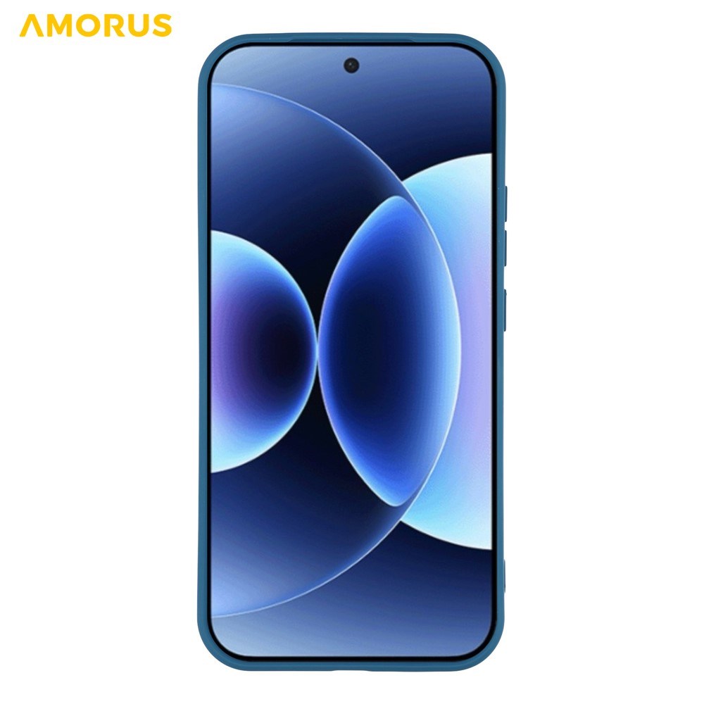 Xiaomi 17 Pro Amorus Fleksibelt Plastik Mobil Cover - Mørkeblå