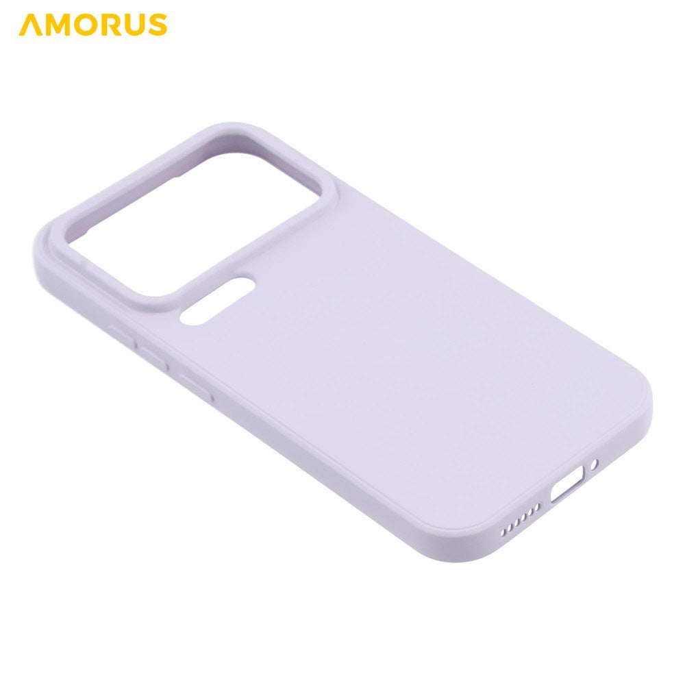 Xiaomi 17 Pro Amorus Fleksibelt Plastik Mobil Cover - Lilla