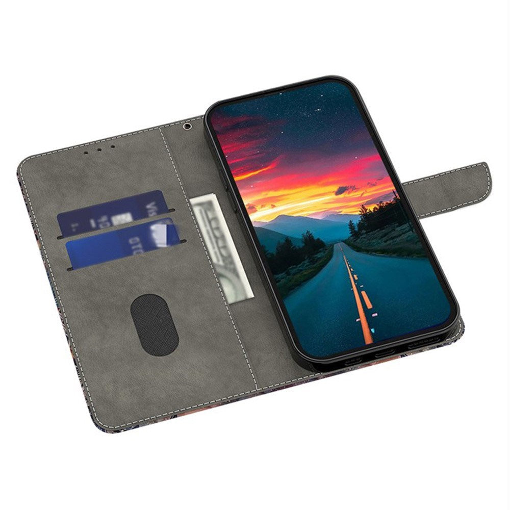 EIDERWOOD Samsung Galaxy S26 Ultra Kunstlæder Flip Cover m. Print - Kat