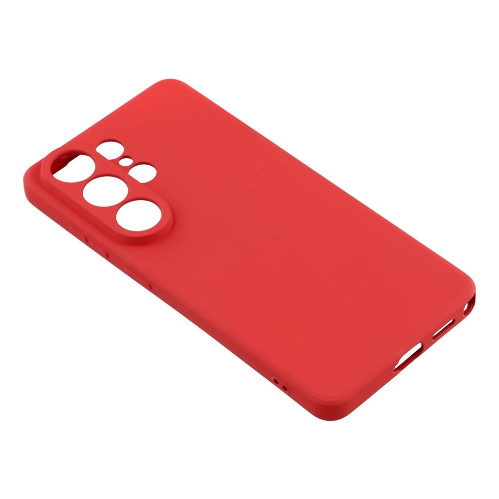 Samsung Galaxy S26 Ultra EIDERWOOD Fleksibelt Plast Mobil Cover - Mørkerød