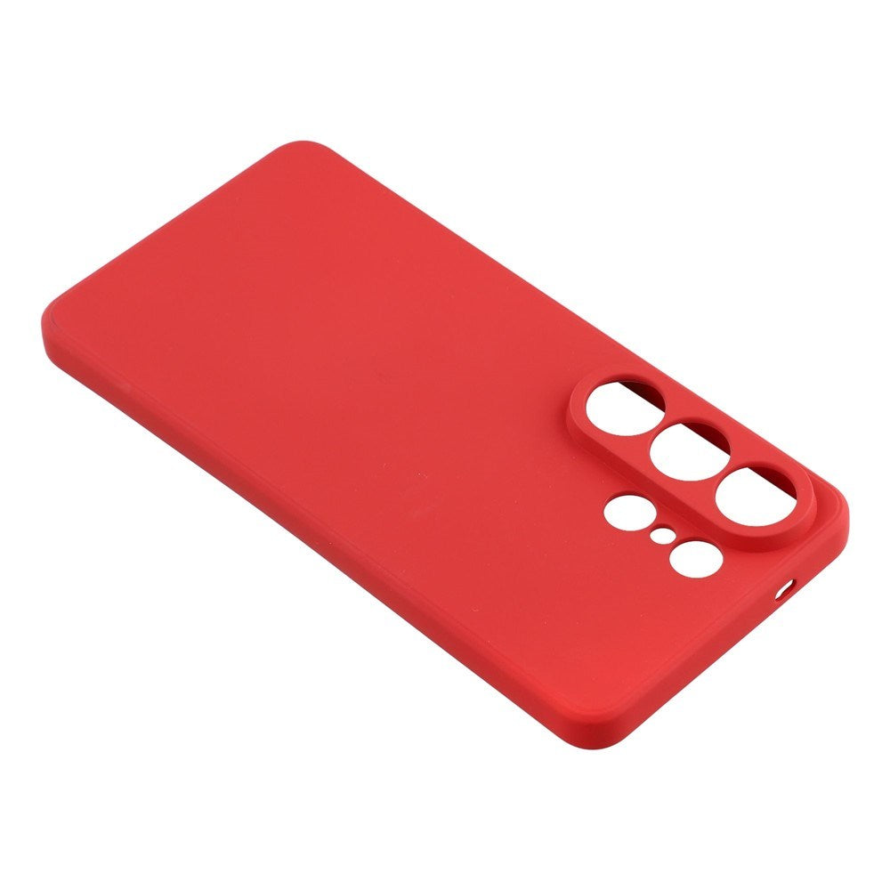 Samsung Galaxy S26 Ultra EIDERWOOD Fleksibelt Plast Mobil Cover - Mørkerød