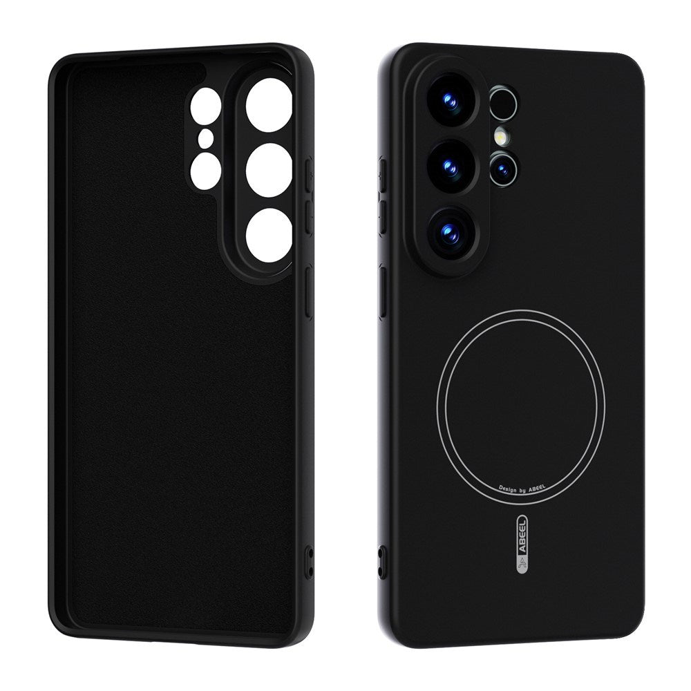 Samsung Galaxy S26 Ultra Silikone Mobil Cover - MagSafe Kompatibel - Sort