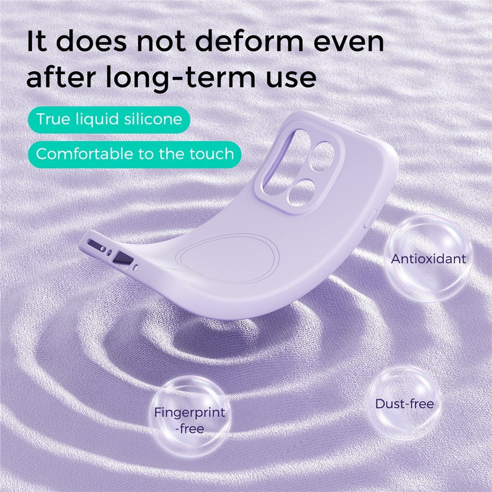 OnePlus 15 Silikone Mobil Cover - MagSafe Kompatibel - Lilla