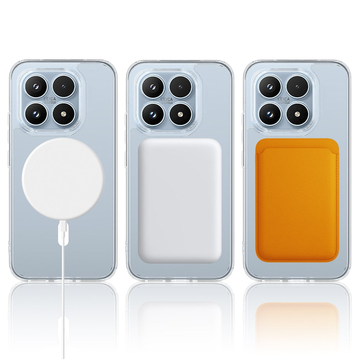 EIDERWOOD Xiaomi 17 Hybrid Plastik Mobil Cover - MagSafe Kompatibel - Gennemsigtig