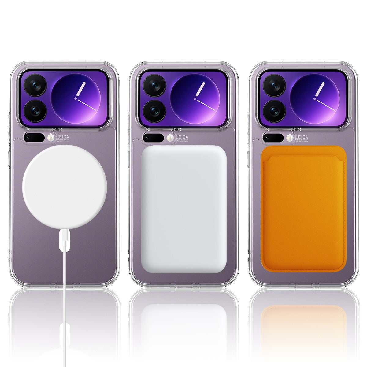 EIDERWOOD Xiaomi 17 Pro Hybrid Plastik Mobil Cover - MagSafe Kompatibel - Gennemsigtig