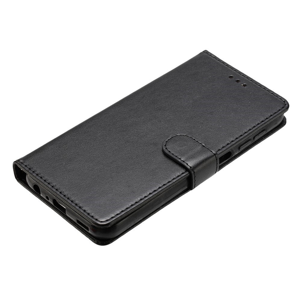 Samsung Galaxy A27 EIDERWOOD Kunstlæder Flip Cover - Strop - Sort