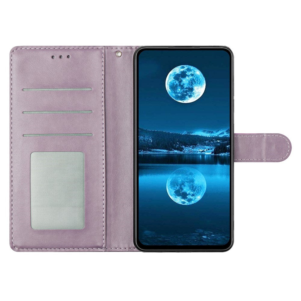 Samsung Galaxy A27 EIDERWOOD Kunstlæder Flip Cover - Strop - Lille