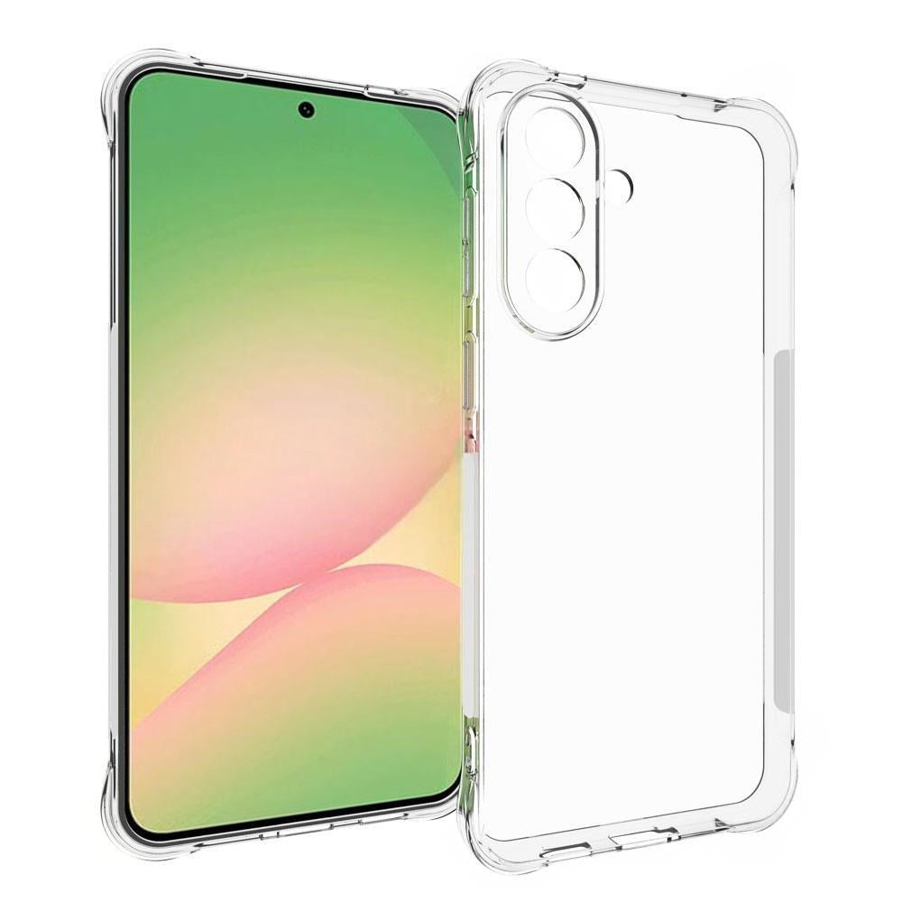 Samsung Galaxy A57 EIDERWOOD Fleksibelt Plast Bagside Cover m. Stødabsorberende Hjørner - Gennemsigtig