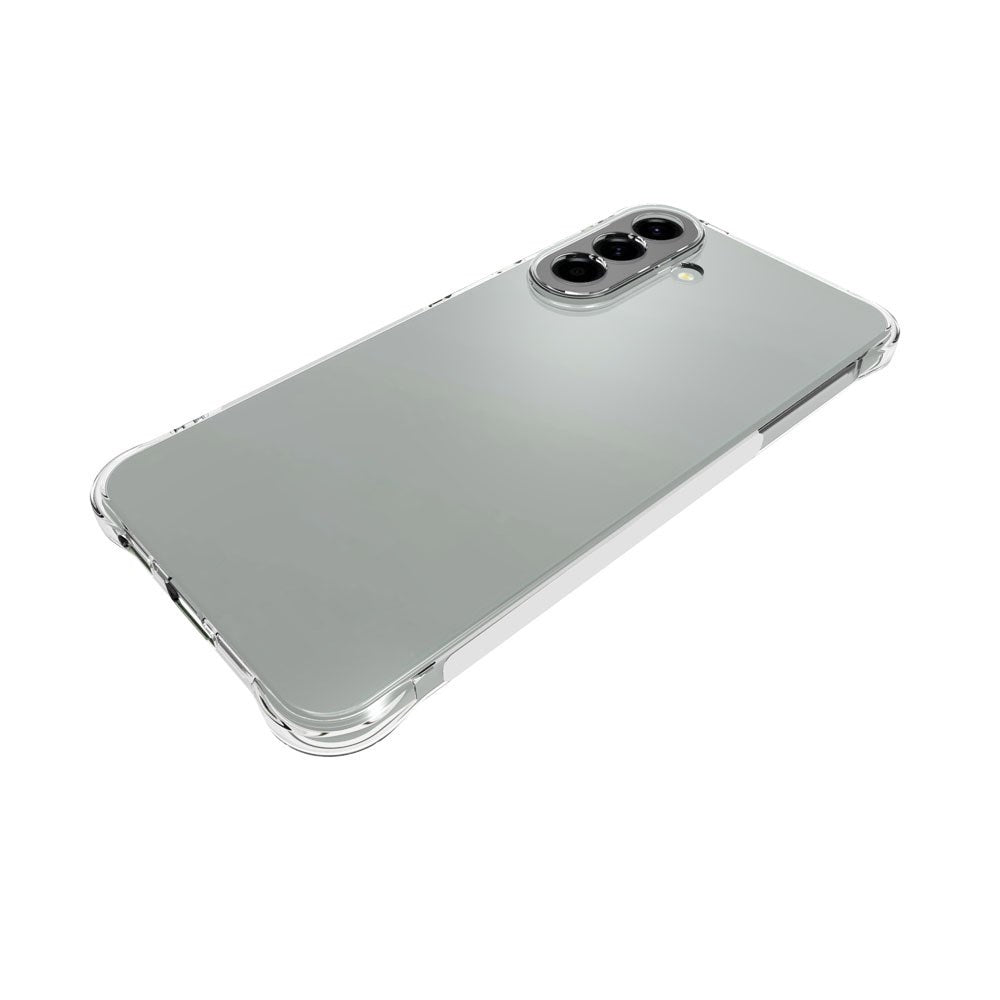Samsung Galaxy A57 EIDERWOOD Fleksibelt Plast Bagside Cover m. Stødabsorberende Hjørner - Gennemsigtig