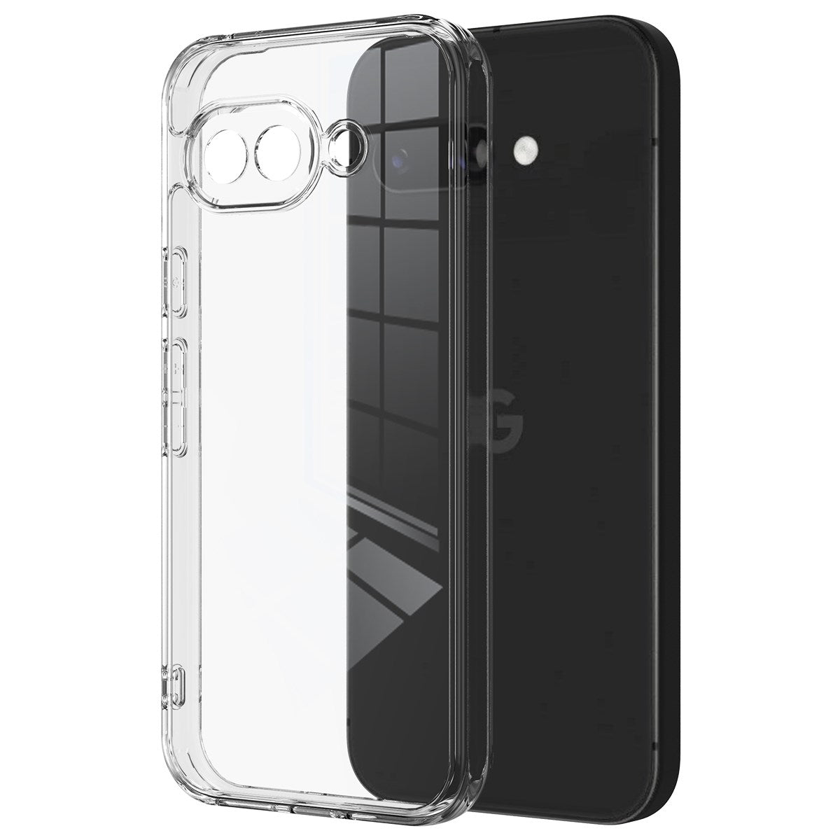 Google Pixel 10a EIDERWOOD Hybrid Mobilcover - Gennemsigtig