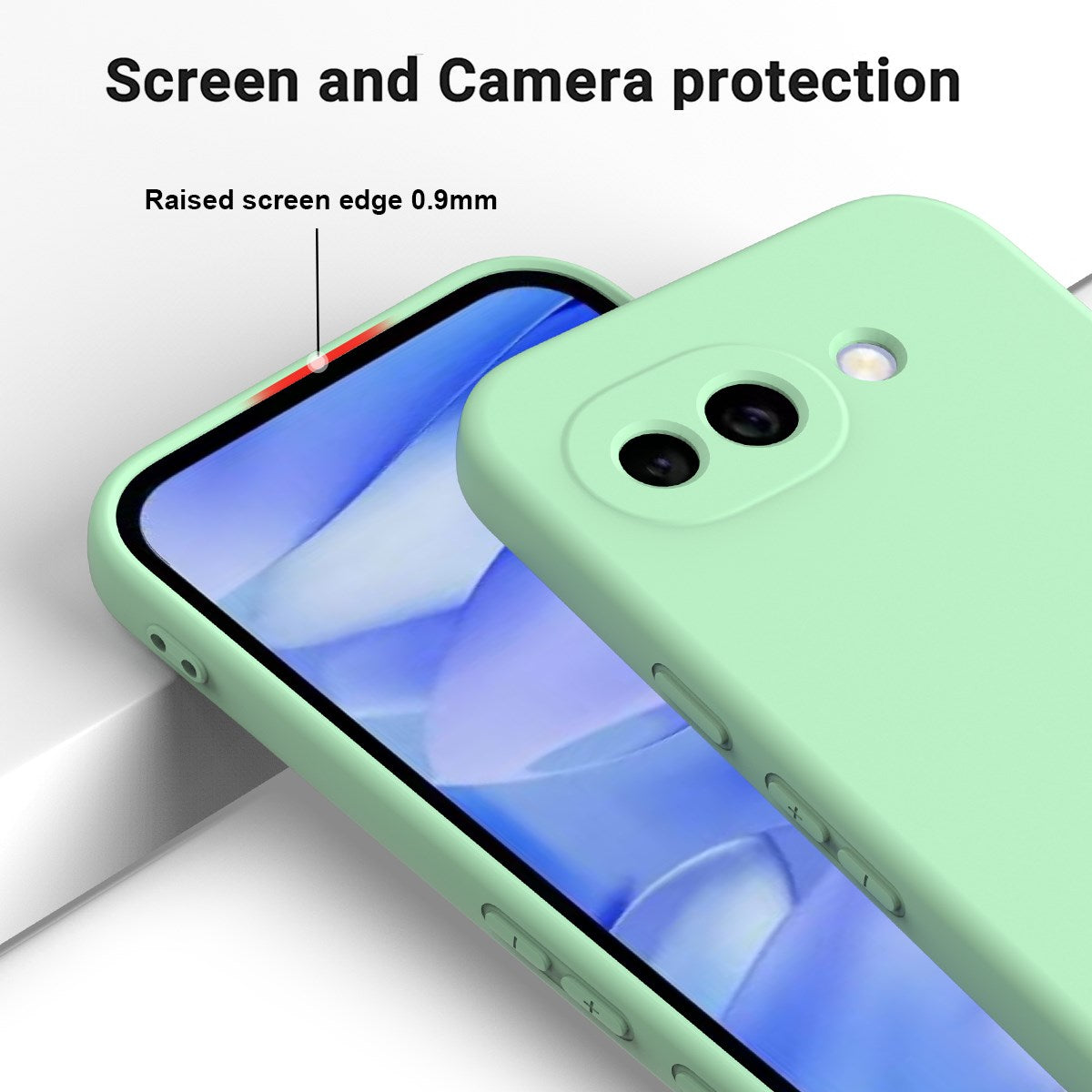 Google Pixel 10a EIDERWOOD Foret Silikone Bagside Cover m. Strop - Grøn