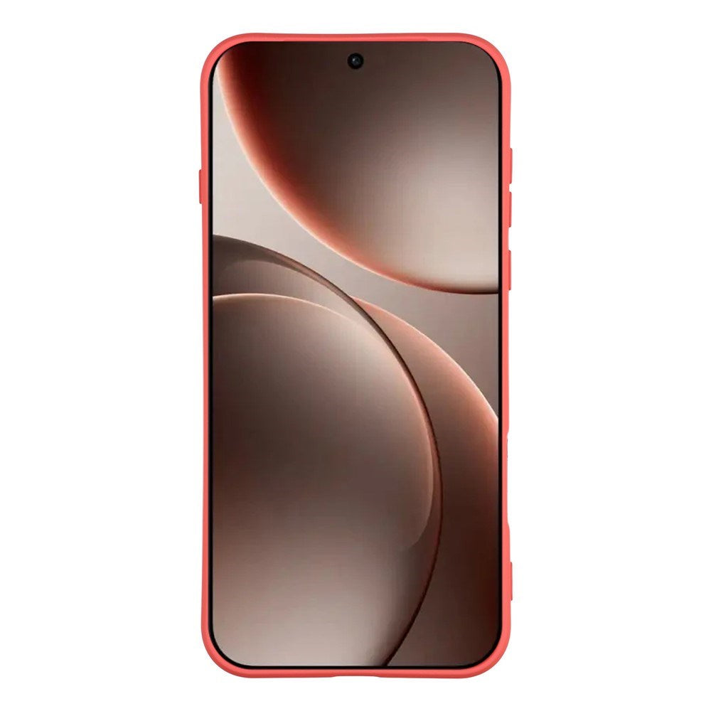 OPPO Find X9 Pro - EIDERWOOD Foret Fleksibelt Plast Bagside Cover - Rød