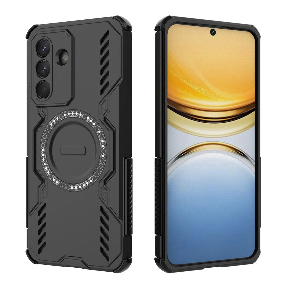 Samsung Galaxy A57 EIDERWOOD Håndværker Cover - Varmeafledning - MagSafe Kompatibel - Sort