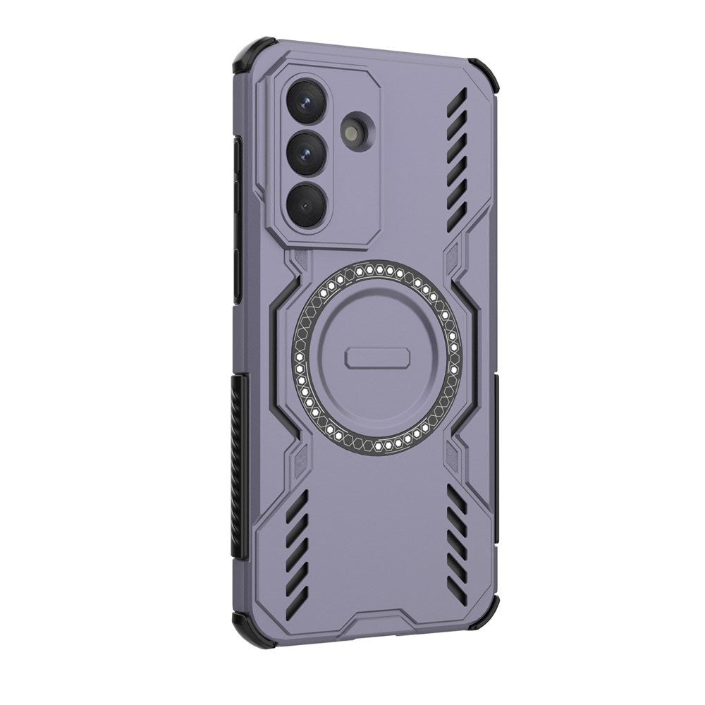 Samsung Galaxy A57 EIDERWOOD Håndværker Cover - Varmeafledning - MagSafe Kompatibel - Lilla