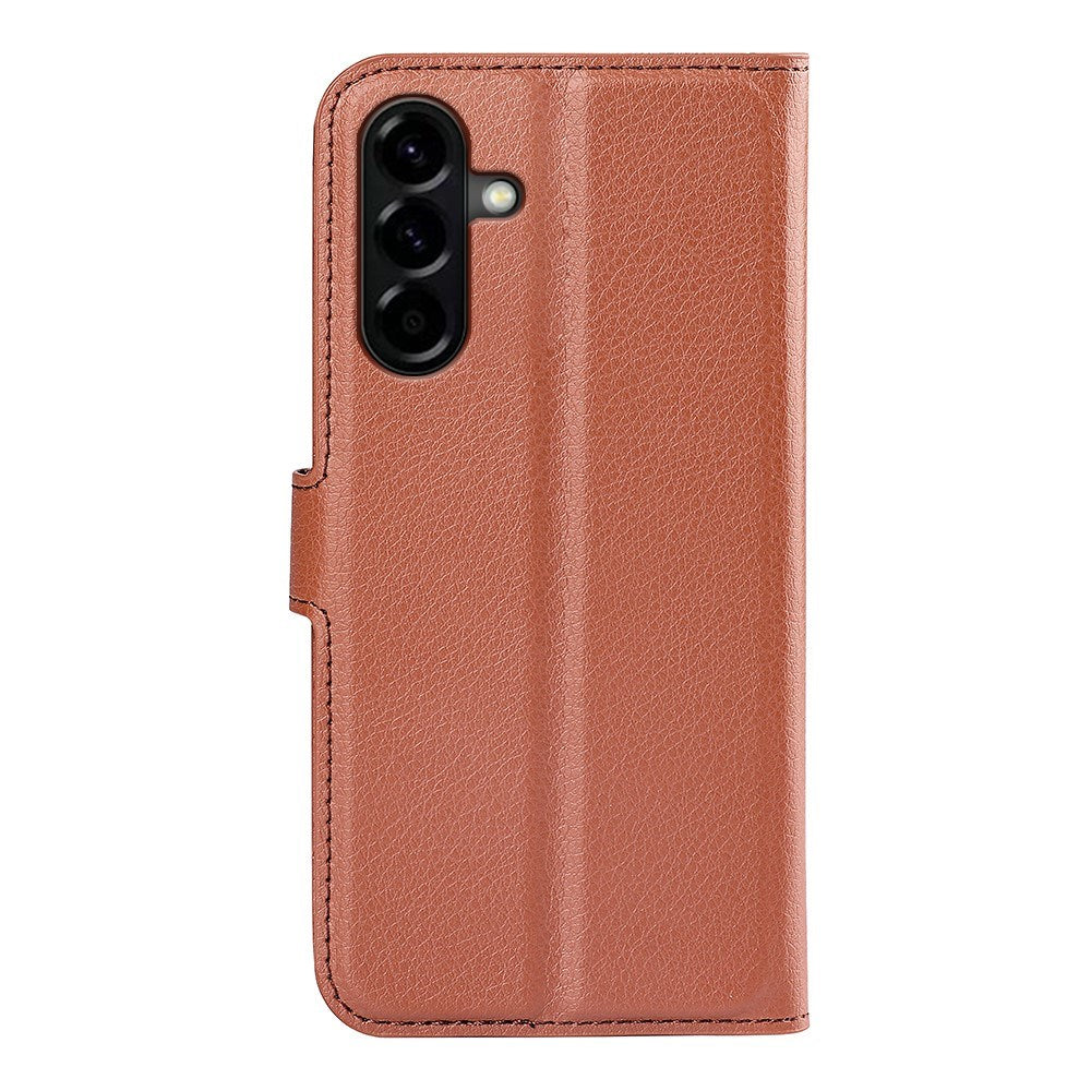 Samsung Galaxy A57 - EIDERWOOD Kunstlæder Flip Cover - Brun