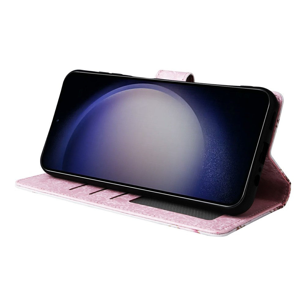EIDERWOOD Samsung Galaxy S26 Kunstlæder Flip Cover - Blomster - Roser