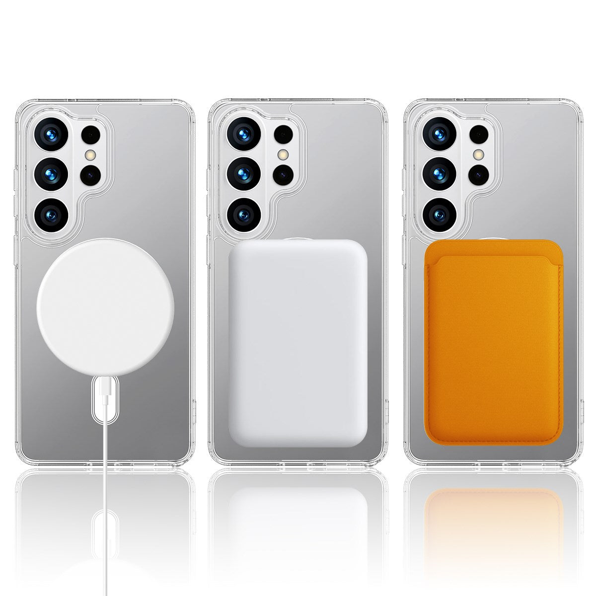 Samsung Galaxy S26 Ultra EIDERWOOD Hybrid Plast Bagside Cover - MagSafe Kompatibel - Gennemsigtig
