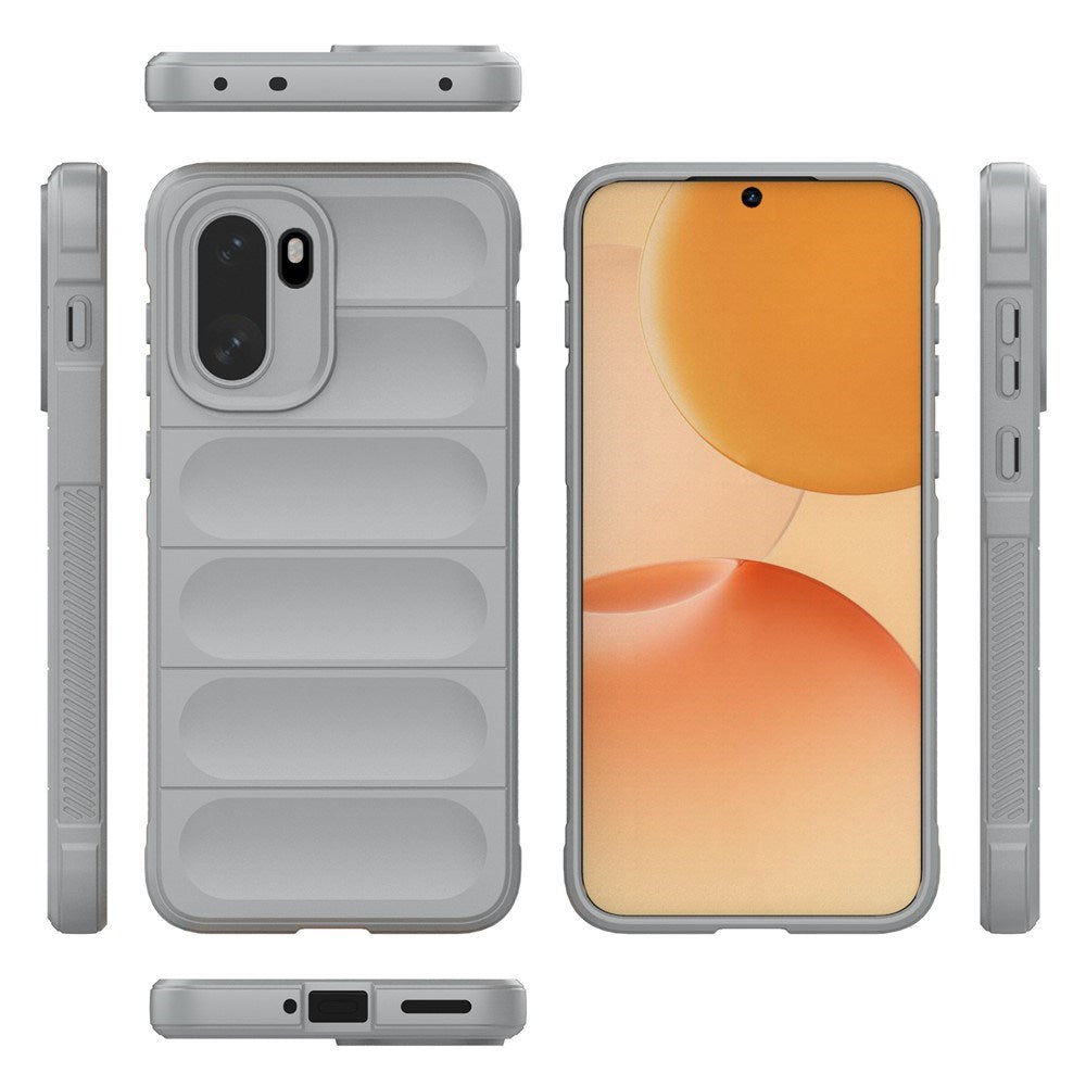 OnePlus 15R EIDERWOOD Fleksibelt Plast Bagside Cover - Lysegrå