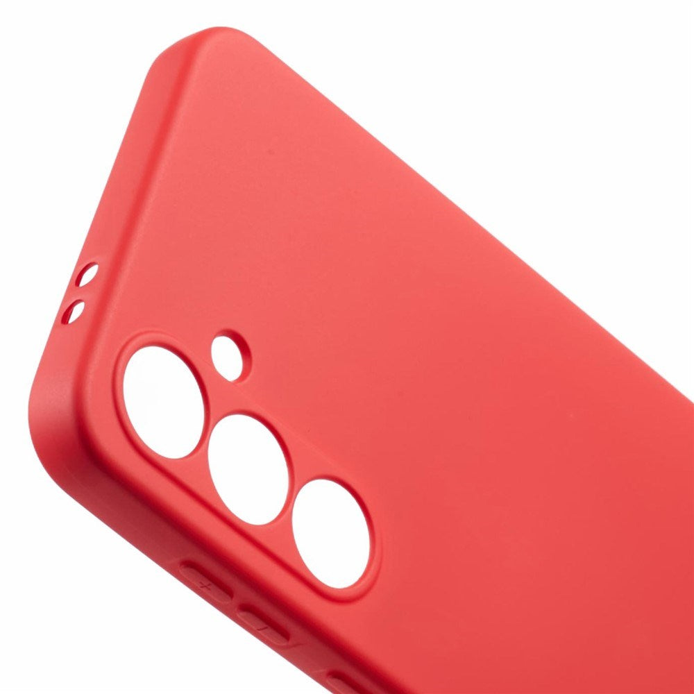 EIDERWOOD Samsung Galaxy A37 Foret Fleksibelt Plast Bagside Cover - Rød