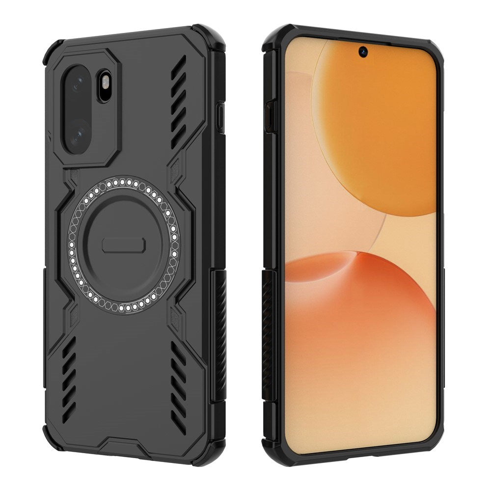 OnePlus 15R EIDERWOOD Håndværker Cover - Varmeafledning - MagSafe Kompatibel - Sort