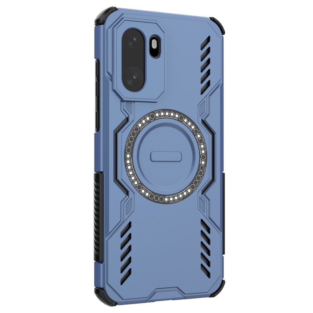 OnePlus 15R EIDERWOOD Håndværker Cover - Varmeafledning - MagSafe Kompatibel - Blå