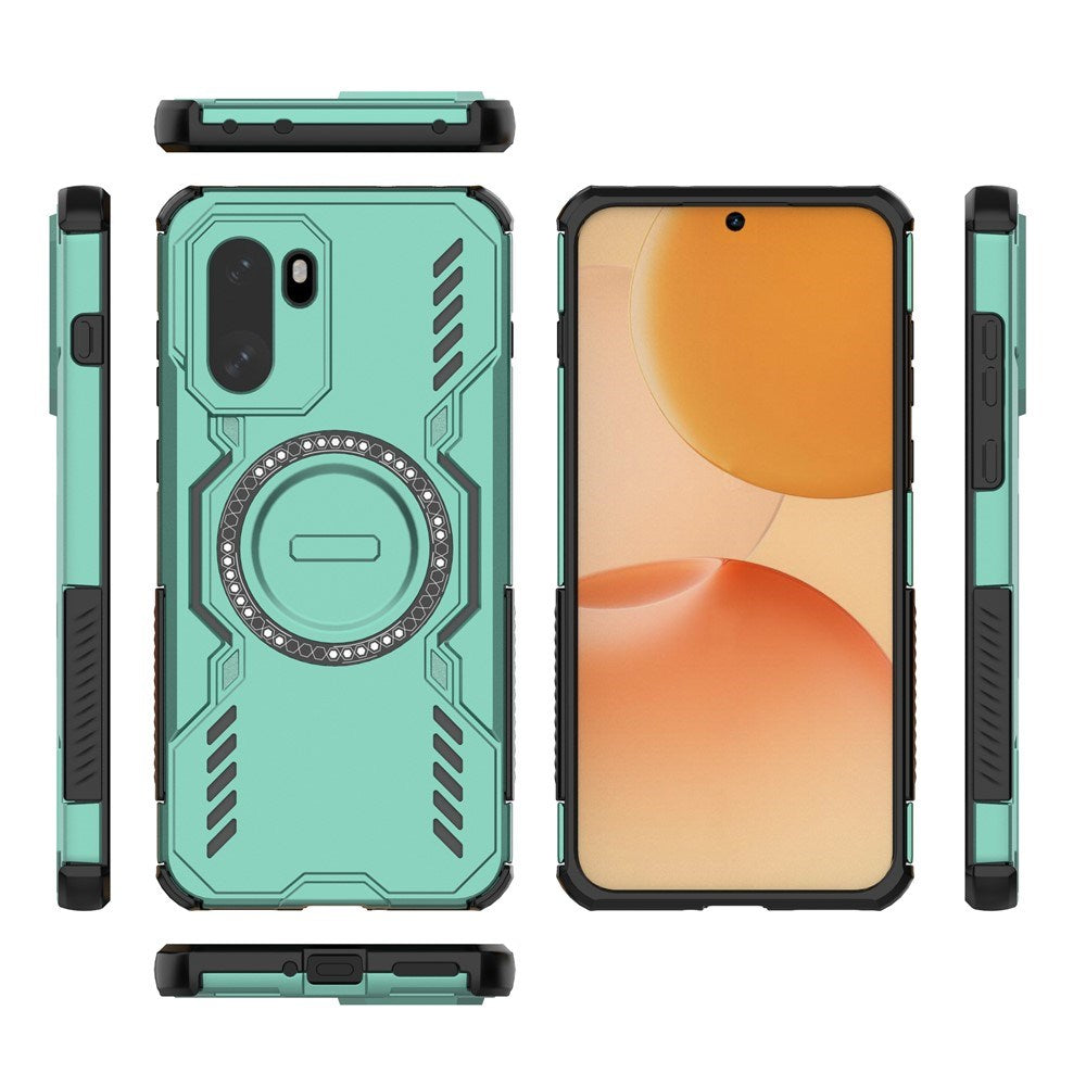 OnePlus 15R EIDERWOOD Håndværker Cover - Varmeafledning - MagSafe Kompatibel - Grøn