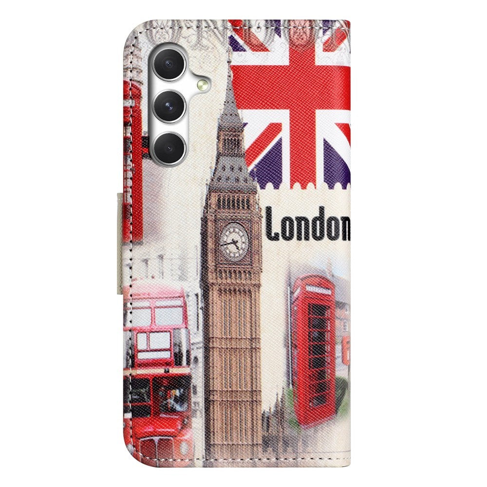 EIDERWOOD Samsung Galaxy S26 Kunstlæder Flip Cover - Mønster - London