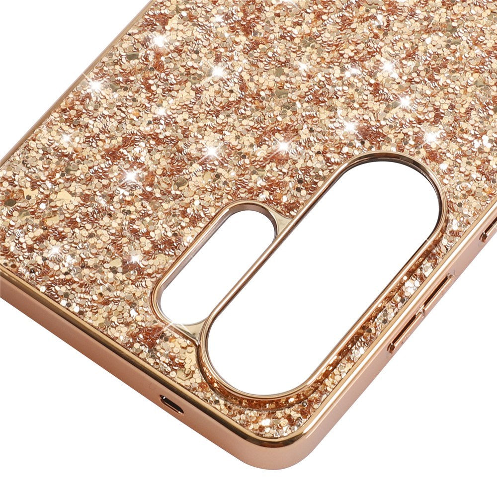 Samsung Galaxy S26 Ultra EIDERWOOD Hybrid Glitter Bagside Cover - Rose Gold