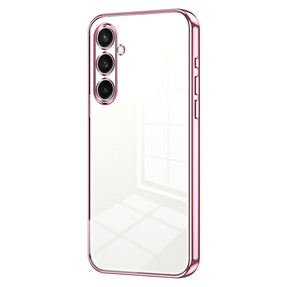 Samsung Galaxy A27 EIDERWOOD Fleksibelt Plastik Mobilcover - Blank Overflade - Gennemsigtig / Lyserød
