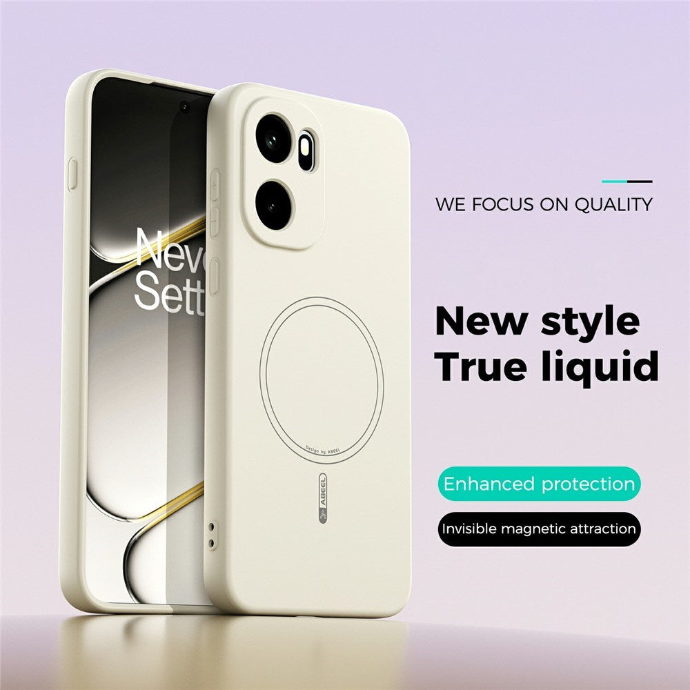 EIDERWOOD OnePlus 15R Silikone Bagside Cover - MagSafe Kompatibel - Beige