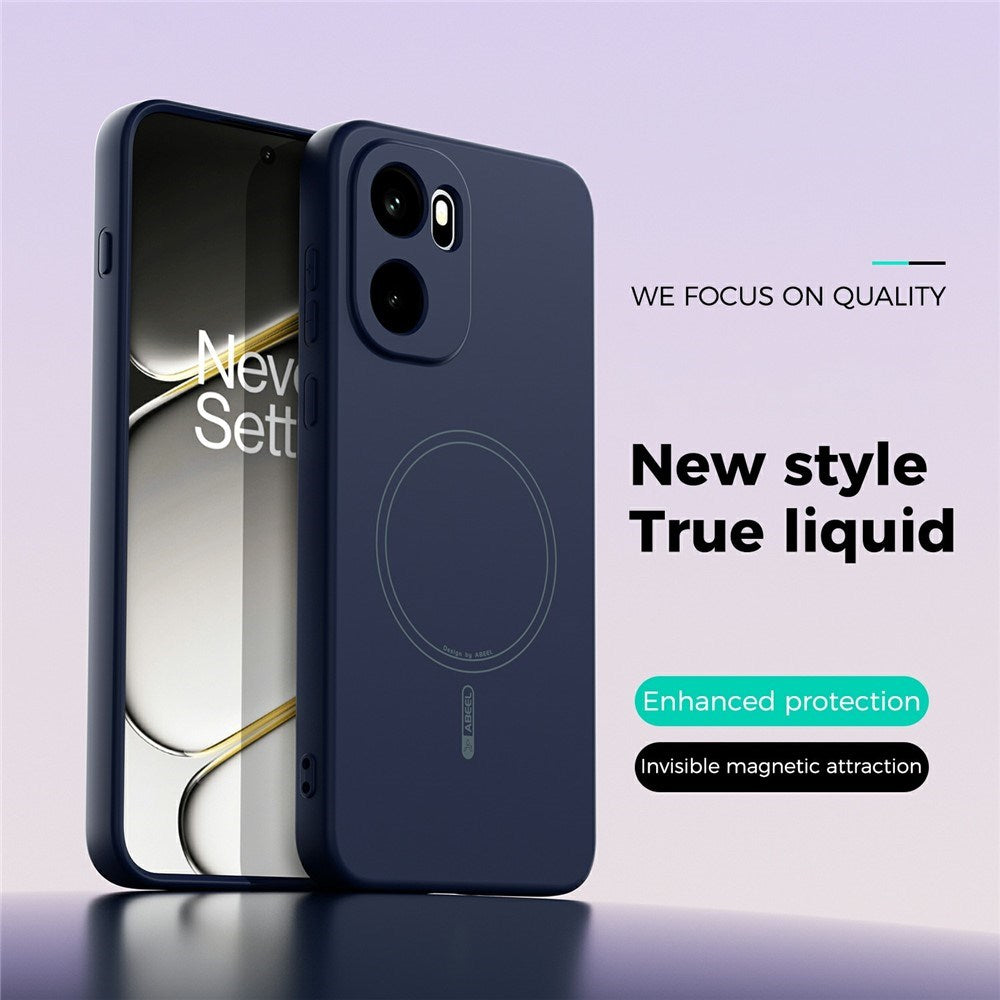 EIDERWOOD OnePlus 15R Silikone Bagside Cover - MagSafe Kompatibel - Mørkeblå